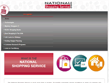 Tablet Screenshot of nationalshoppingservice.com